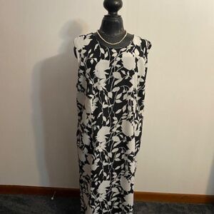 Vany Woman Black White dress, 24WP